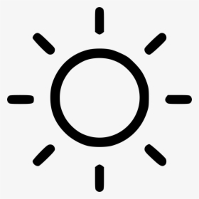 Weather Sun Nature Light Lightning Shine - Luminosity Icon Png, Transparent Png, Transparent PNG