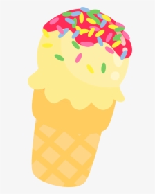 Ice Cream Clipart, Ice Cream Cone Clip Art, Cute Illustration, HD Png Download, Transparent PNG