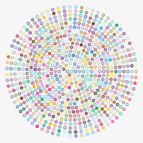 Damien Hirst Circle Dot Painting, HD Png Download, Transparent PNG