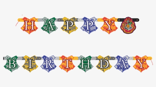 Happy Birthday Banner Background Png - Harry Potter Happy Birthday Banner Free Printable, Transparent Png, Transparent PNG