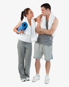 Fitness Png - Woman Working Out Png, Transparent Png , Transparent