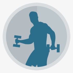 Gym, Icon, Exercise, Activity, Building, Body, Single, HD Png Download, Transparent PNG