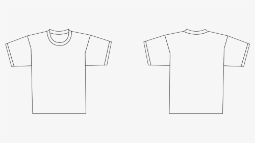 Tshirt Template Clip Arts - T Shirt Template Icon, HD Png Download, Transparent PNG