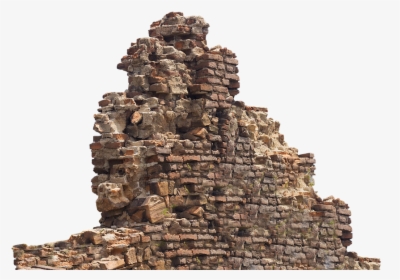 Ruin, Remains, Stone Wall, Lapsed, Old, Broken - Ruined Brick Wall Png, Transparent Png, Transparent PNG