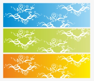Banner With Abstract Background - Clip Art, HD Png Download, Transparent PNG