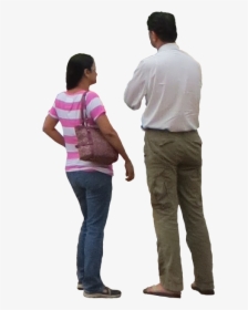 People Talking Png - Person From Behind Png, Transparent Png, Transparent PNG
