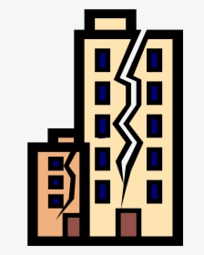 Building Earthquake Free On Dumielauxepices Net - Building Earthquake Clipart, HD Png Download, Transparent PNG