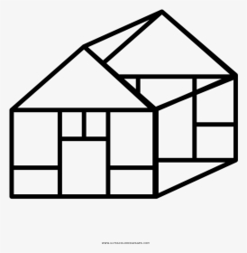 House Frame Coloring Page, HD Png Download, Transparent PNG