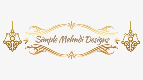 Simple Mehndi Designs - Happy Diwali Png Text, Transparent Png, Transparent PNG