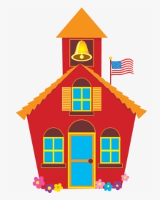 School House Schoolhouse Images - School House Clip Art Free, HD Png Download, Transparent PNG