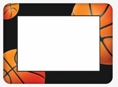 Basketball Themed Dry Erase Adhesive Picture Frames - Sports Photo Frame Png, Transparent Png, Transparent PNG