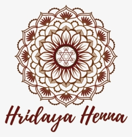 Hridaya Henna - Design Mandala, HD Png Download, Transparent PNG