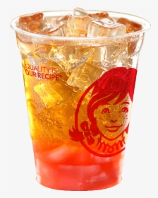 Coco Lychee Tea - Ice Tea Wendy's Png, Transparent Png, Transparent PNG