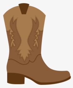 Brown Cowboy Boot Clip Art, HD Png Download, Transparent PNG