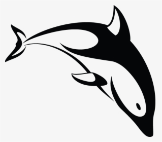 Stylized Dolphin Eps Vector, Vector Clipart, Multiple - Stylized Dolphin, HD Png Download, Transparent PNG