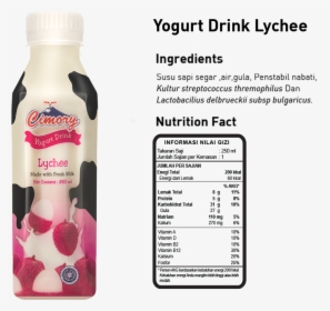 Cimory Yogurt Ingredients, HD Png Download, Transparent PNG