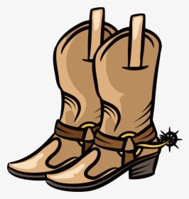 Cowboy Boot Shoe Clip Art - Cowboy Boots Clip Art Png, Transparent Png, Transparent PNG