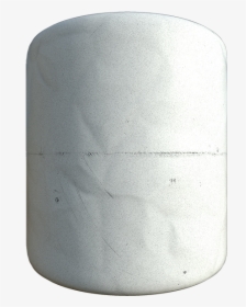 Unfolded And Crumpled Paper Texture With Crease Mark, - Cylinder, HD Png Download, Transparent PNG