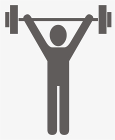 Transparent Lifting Weights Clipart - Weight Lifting Signs, HD Png Download, Transparent PNG