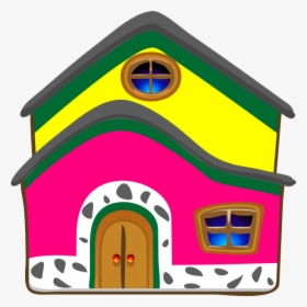 Red House Clipart, HD Png Download, Transparent PNG