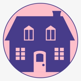 Little Blue House With Pink Background Svg Clip Arts - Wanted Home For Sale, HD Png Download, Transparent PNG