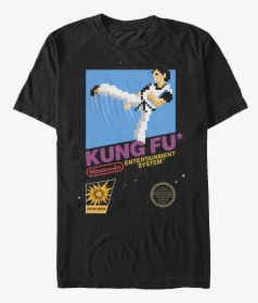 Cartridge Art Kung Fu T-shirt - Kung Fu Nes Boxart, HD Png Download, Transparent PNG
