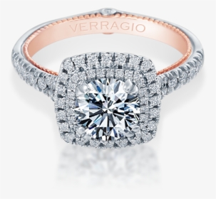 Couture 14k Engagement Ring D - Engagement Ring, HD Png Download, Transparent PNG