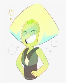 Green, Peridot, And Squetch Image - Steven Universe Peridot Smiling, HD Png Download, Transparent PNG
