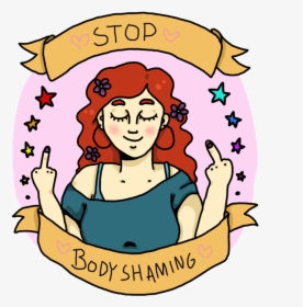 Transparent Anxious Clipart - Body Shaming Is Bullying, HD Png Download, Transparent PNG
