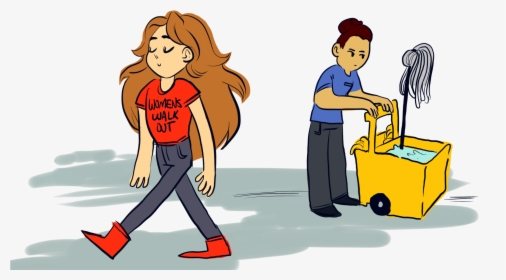 Contemporary Feminist Movements Cater Only To Privileged - Cartoon, HD Png Download, Transparent PNG