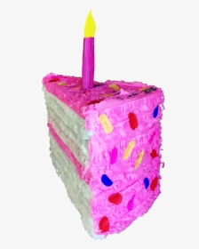 Birthday Cake Slice Mini Piñata, HD Png Download, Transparent PNG