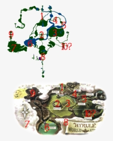 Transparent Goron Png - Mapa Zelda Ocarina Of Time, Png Download, Transparent PNG