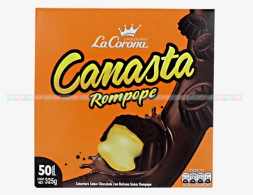 La Corona Canasta Relleno Rompope 24/50 La Corona - Chocolates Canasta Corona, HD Png Download, Transparent PNG