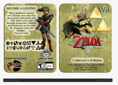 The Legend Of Zelda Twilight Princess - Legend Of Zelda, HD Png Download, Transparent PNG