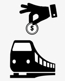 Subsidize Public Transportation Means Icon - Transparent Background Train Clip Art, HD Png Download, Transparent PNG