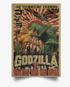 Vintage Godzilla T Shirt, HD Png Download, Transparent PNG