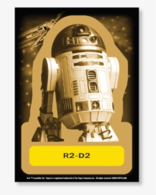 R2 D2 Character Sticker Artwork Gold Ed - R2-d2, HD Png Download, Transparent PNG