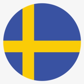 Flag-country Sweden - Circle, HD Png Download, Transparent PNG