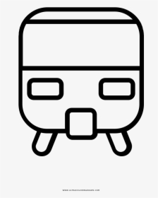 Metro Coloring Page - Icon, HD Png Download, Transparent PNG