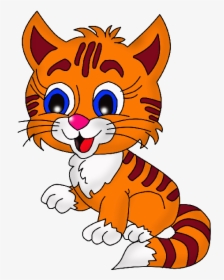 Kittens Clipart Animated - Cat Clipart No Background, HD Png Download, Transparent PNG