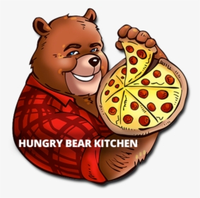 Bear Kitchen Delivery N - Hungry Bear Kitchen, HD Png Download, Transparent PNG