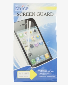 Samsung Galaxy S5 Clear Screen Protector - Iphone 4, HD Png Download, Transparent PNG