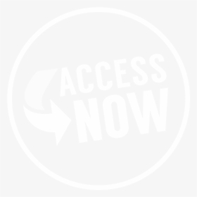 Accessnow Logo With Arrow - Circle, HD Png Download, Transparent PNG