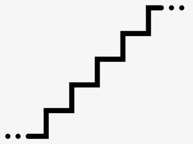 Staircase Vector Next Step - Stair Icon, HD Png Download, Transparent PNG