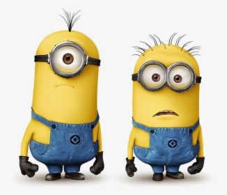 Minion Free Minions Font Cliparts Clip Art On Transparent - 2 Minions, HD Png Download, Transparent PNG