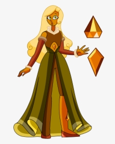 Orange And Green Diamond Fusion - Illustration, HD Png Download, Transparent PNG