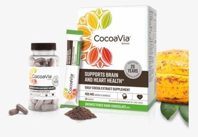 Cocoa Extract Supplement By Cocoavia, HD Png Download, Transparent PNG