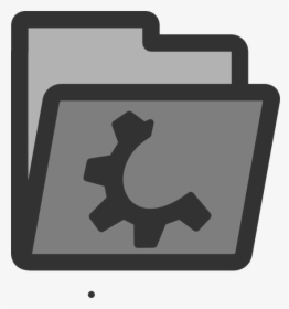 Semi Open Folder Icon Svg Clip Arts - Plugin Icon Folder, HD Png Download, Transparent PNG