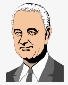 Johnson President Of The United States Computer Icons - Lyndon B Johnson Cartoon, HD Png Download, Transparent PNG