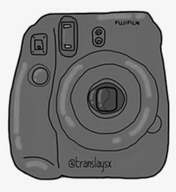 #instaxmini #black #tumblr - Instax Camera Clip Art, HD Png Download, Transparent PNG